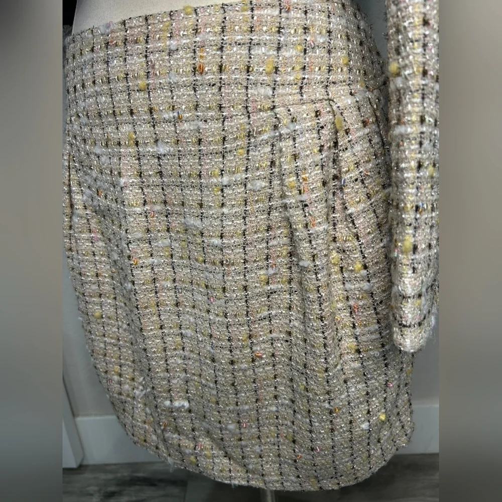 Tory Burch NWT Tweed Nova Skirt Size 10